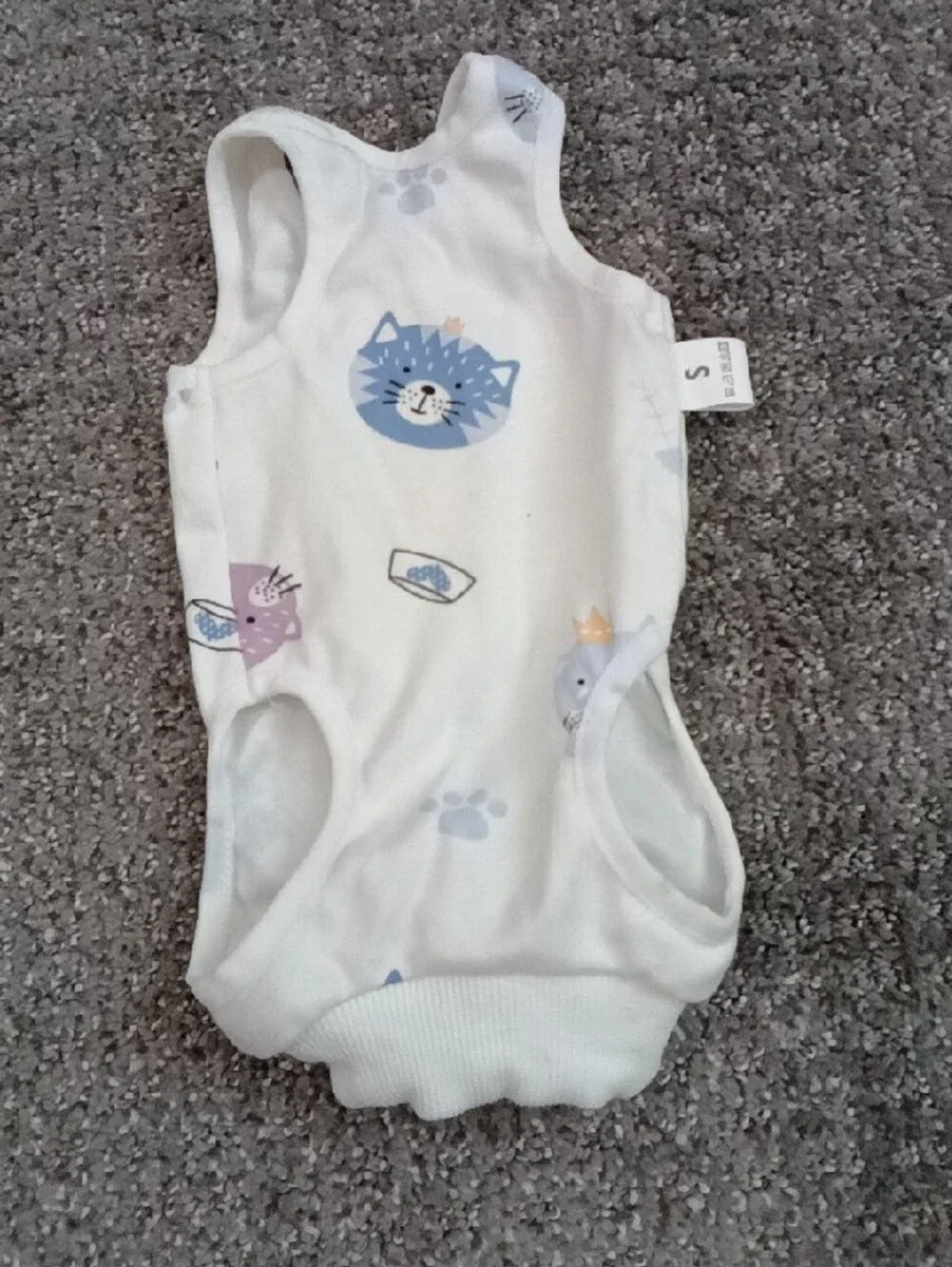 Cat Neuter Recovery Suit Surgery Recovery SIZE S